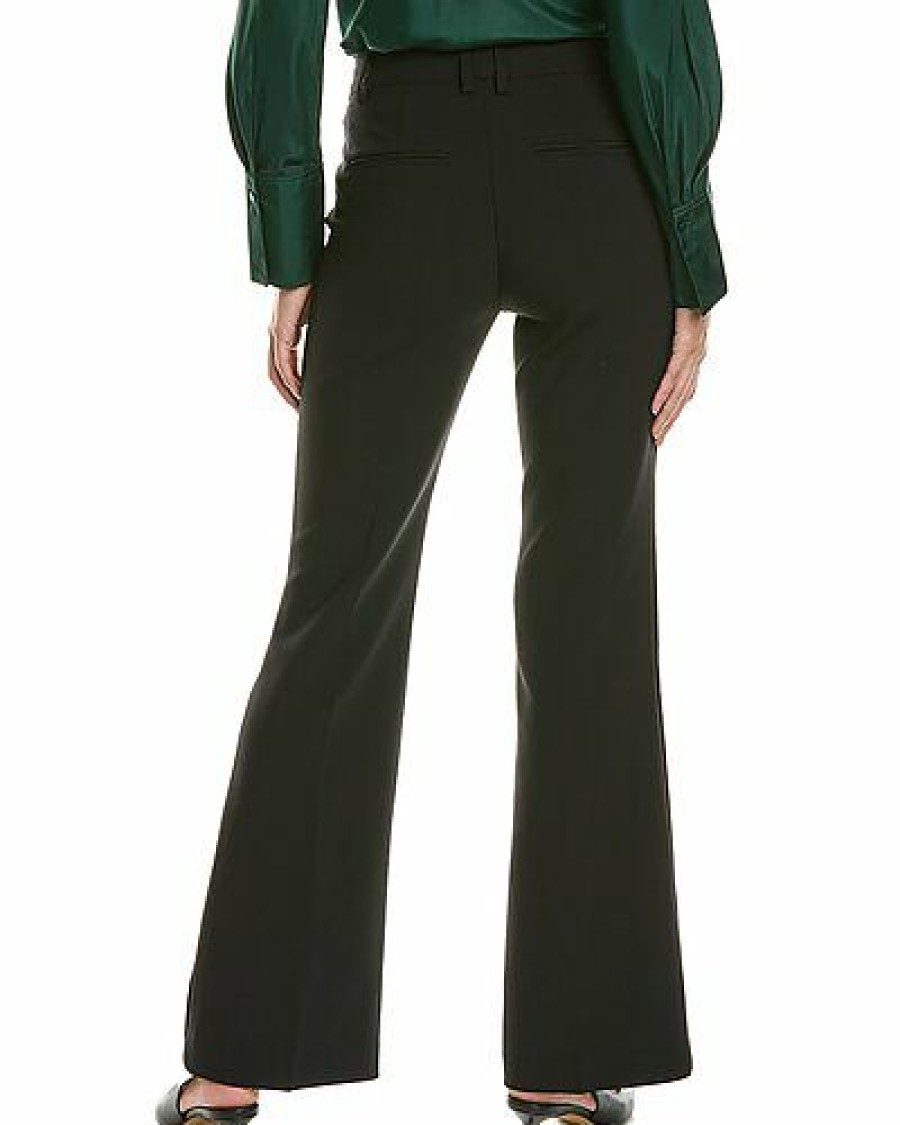 Clothes * | Rebecca Taylor Special Style Fined Suiting Slim Wool-Blend Trouser Women