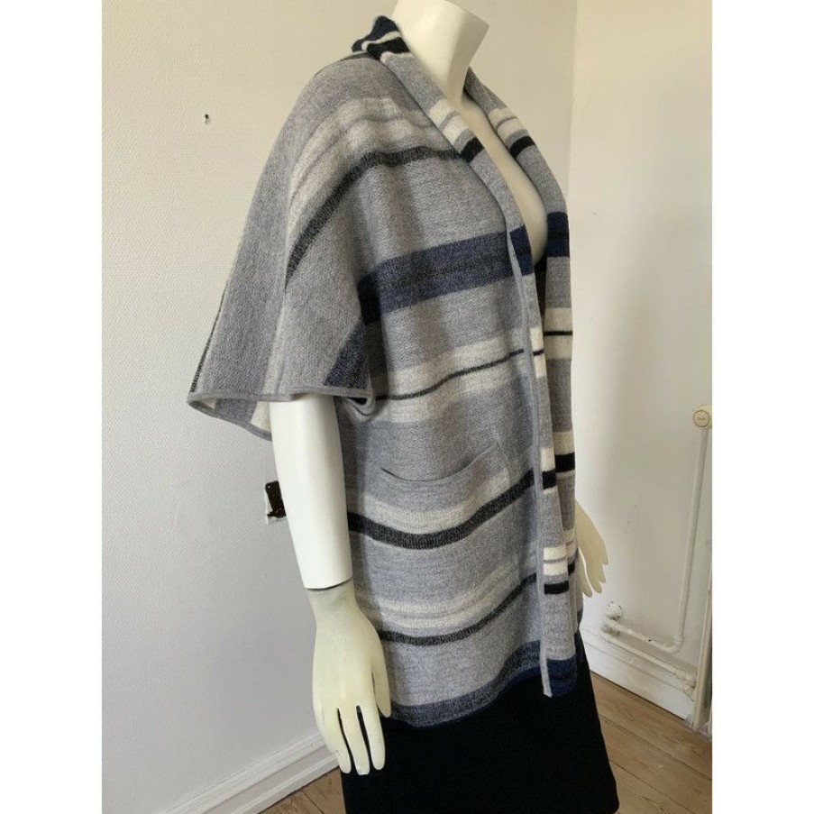 Clothes * | Derek Lam Knitwear Wool In (Size S) Promotions Grey