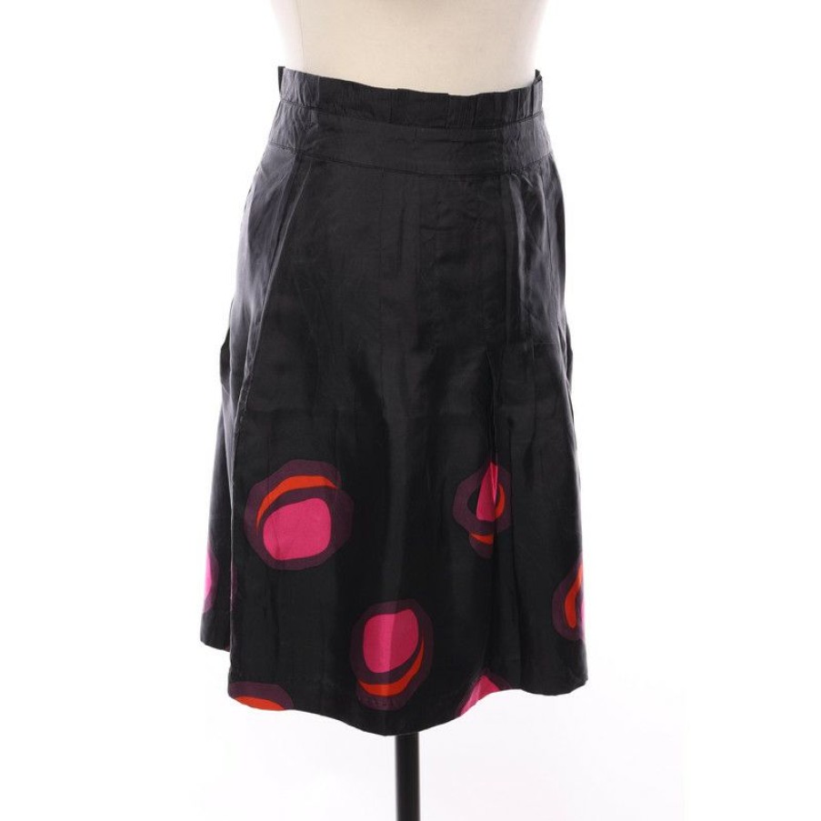 Clothes * | Designers Remix Skirt Silk(Size Xs) Lower Prices Colourful / Patterned