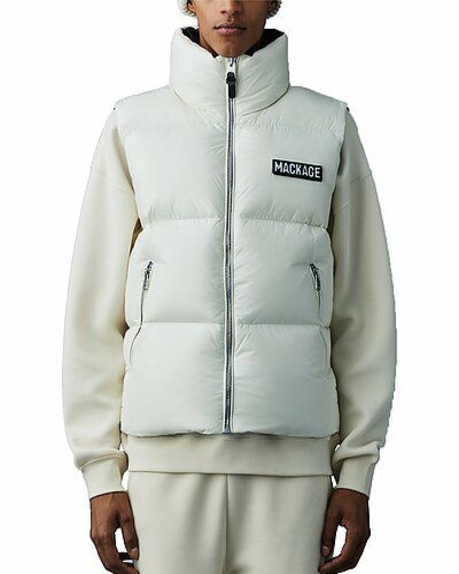 Outerwear * | Mackage Wholesale Kane Medium Down Vest Men