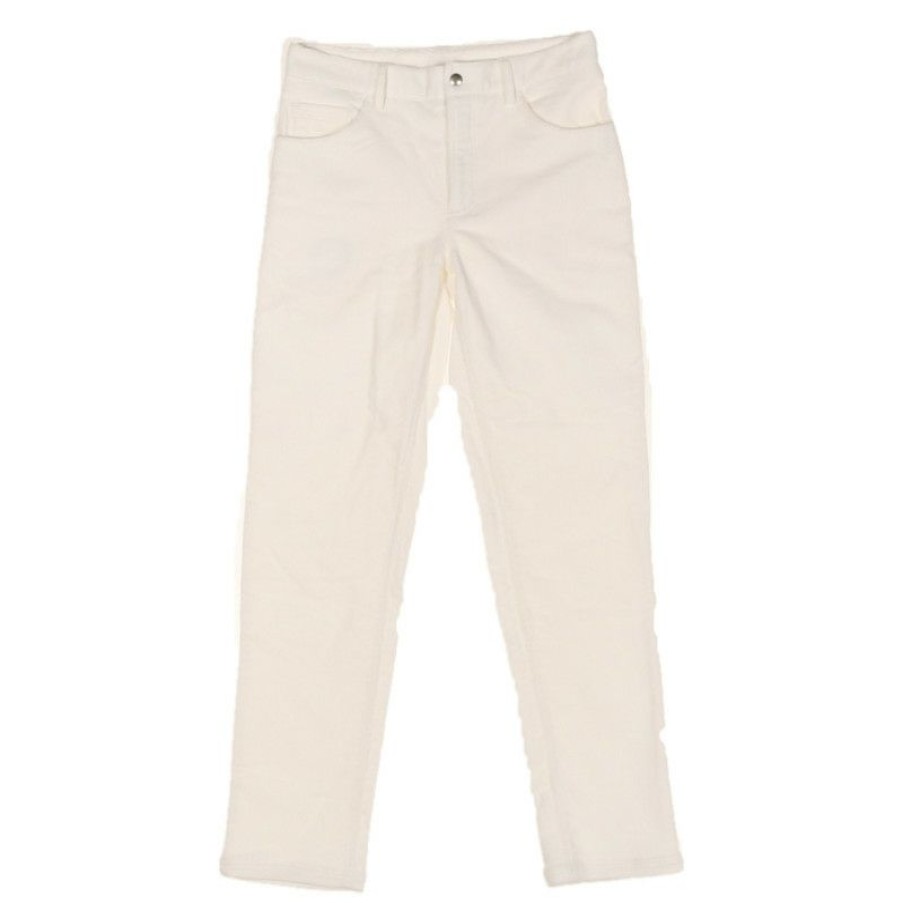 Clothes * | Designers Remix Trousers Cotton In (Size S) Special Style Cream