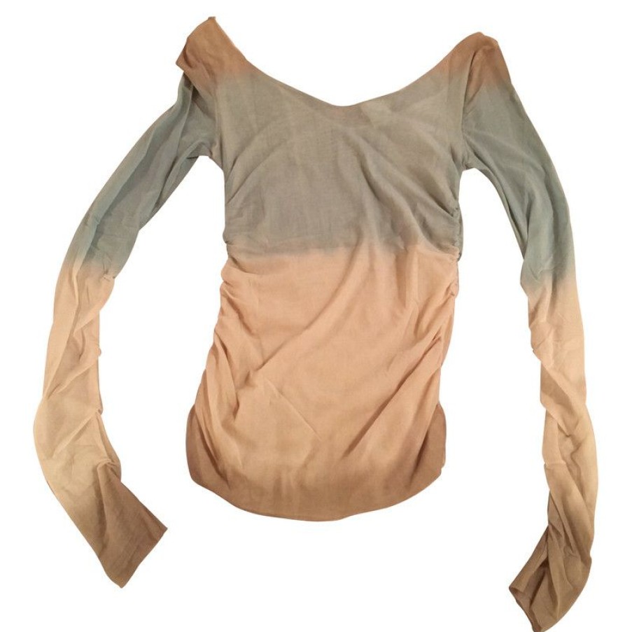 Clothes * | D. Exterior Longsleeve With Sequins(Size Xs) Limited Edition Beige