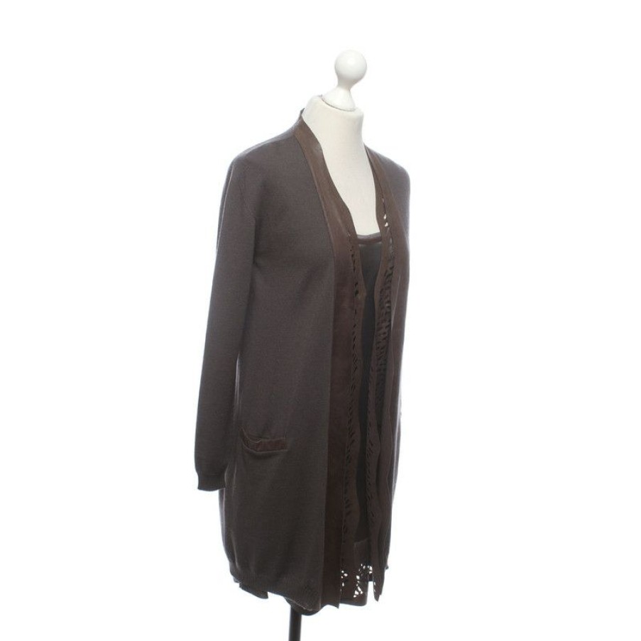 Clothes * | D. Exterior Knitwear Wool In (Size S) Top Sell Taupe