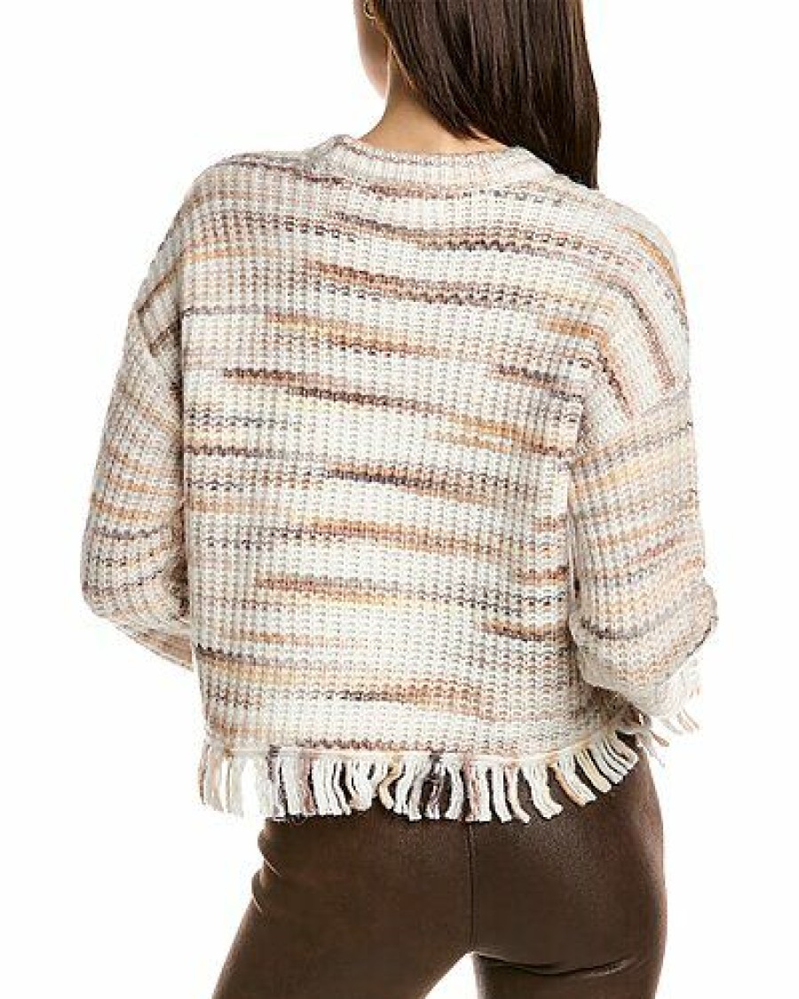 Sweaters * | Design History Limited Edition Fringe Sweater Women