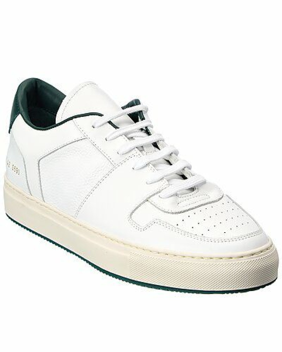 Fashion Sneakers * | Common Projects Flash Sale Decades Low Leather Sneaker Men