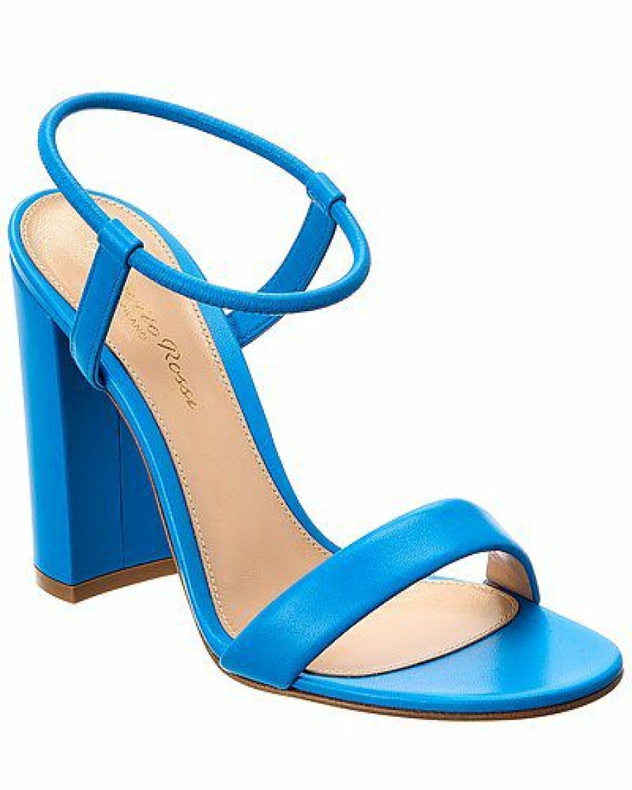 Sandals * | Gianvito Rossi Online Store Nadia 100 Leather Sandal Women