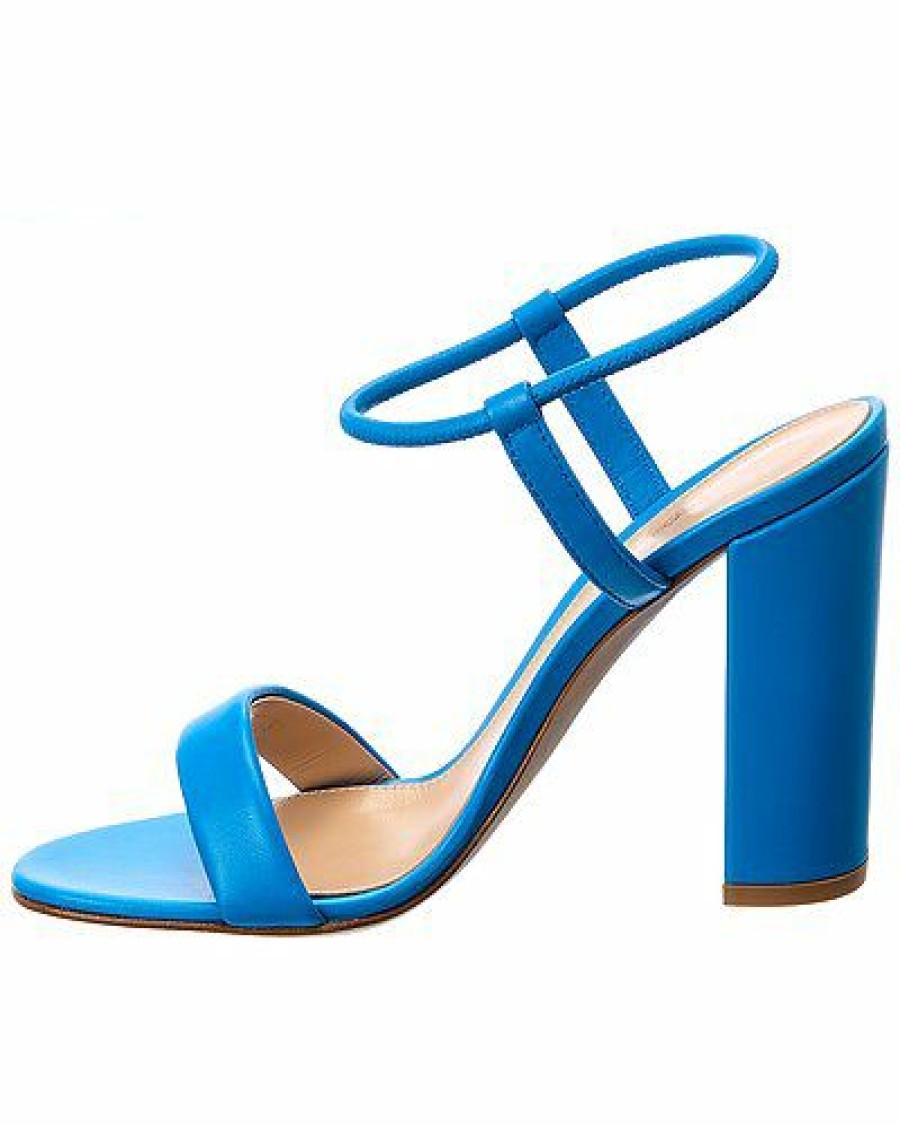 Sandals * | Gianvito Rossi Online Store Nadia 100 Leather Sandal Women