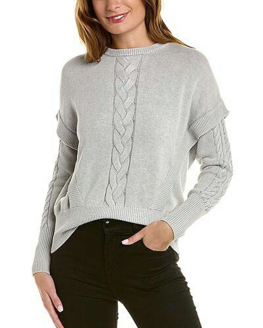 Sweaters * | Scott & Scott London Unique Cassie Silk-Blend Sweater Women