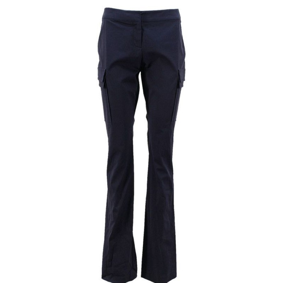 Clothes * | Derek Lam Trousers Cotton In (Size M) Best Choice Blue