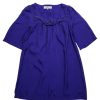 Clothes * | Designers Remix Dress Silk In (Size M) Sale Violet