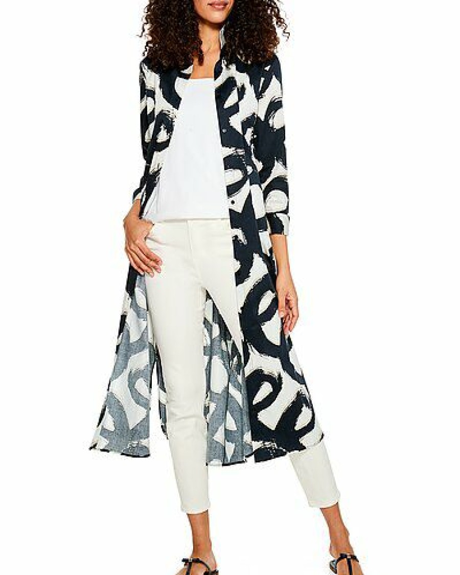 Outerwear * | Nic+Zoe Attractive Squiggle Stretch Dress Jacket Women