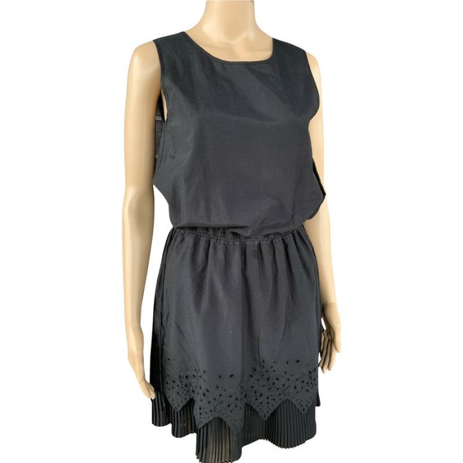 Clothes * | Designers Remix Dress In (Size Xs) Original Black