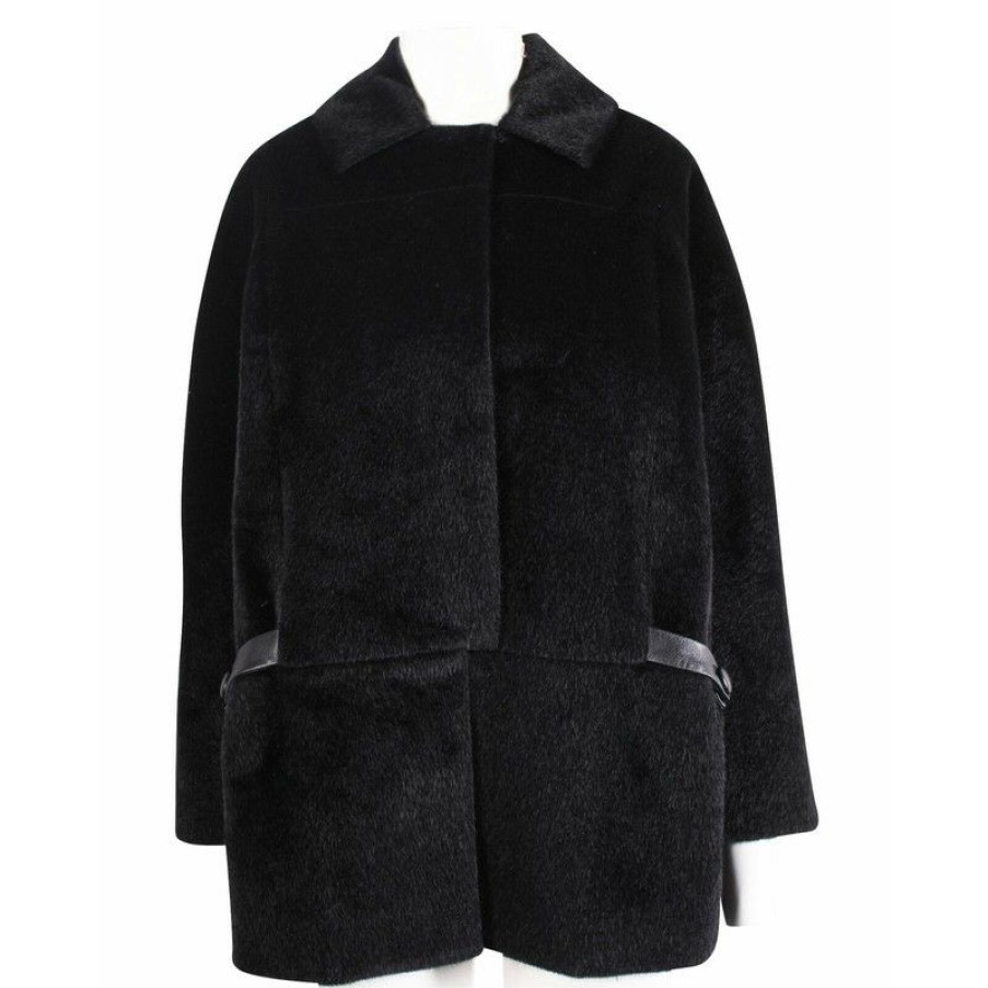 Clothes * | Derek Lam Jacket/Coat In (Size M) Original Black