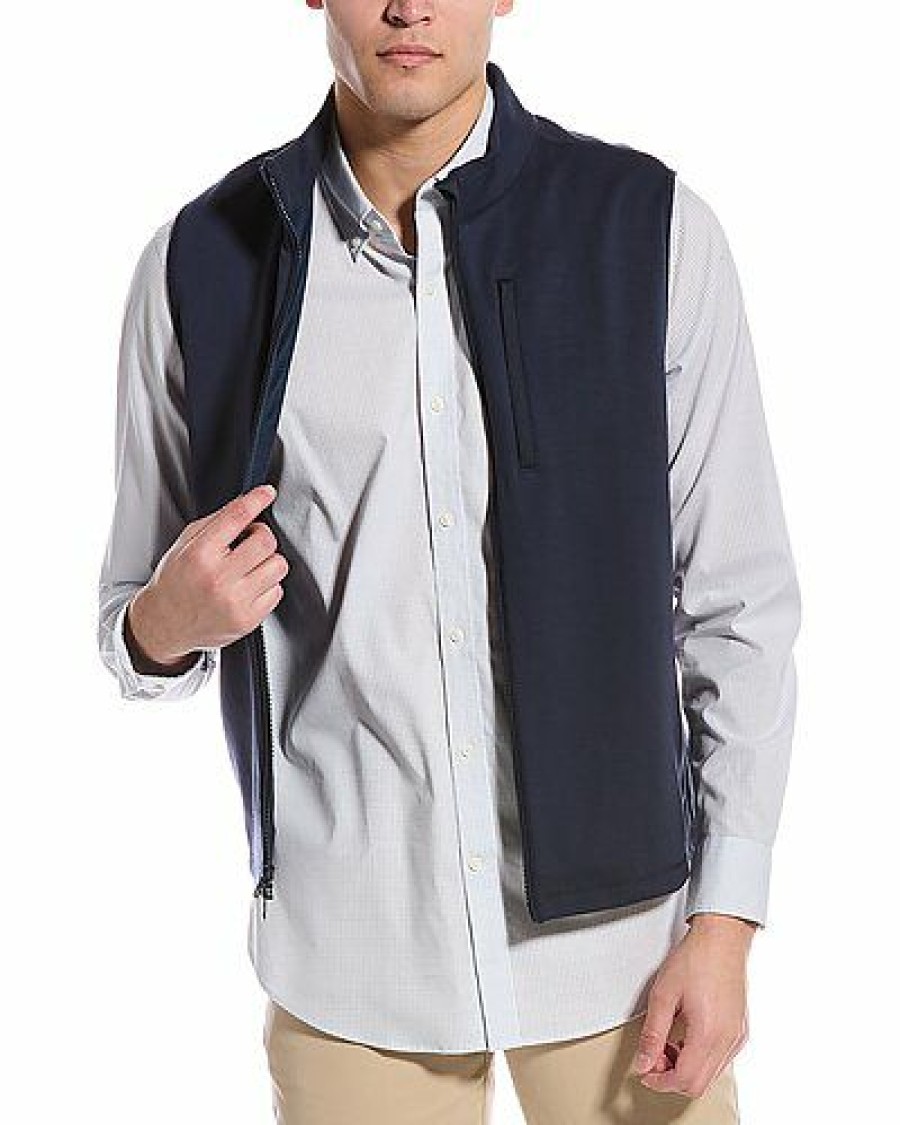 Outerwear * | J.Mclaughlin Online Caxton Vest Men