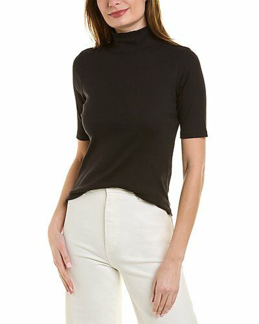 Sweaters * | Elie Tahari Discount Online Mock Neck Sweater Women