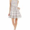 Clothes * | Celina Moon Bargain Sale Frill Tiered Mini Dress Women