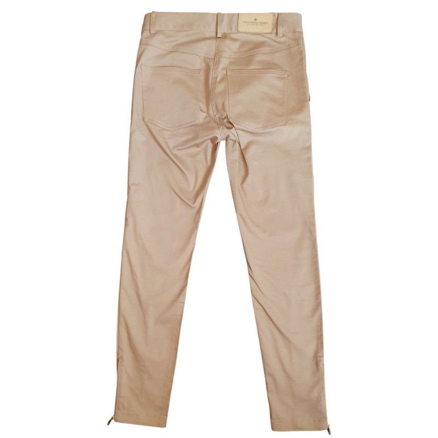 Clothes * | Designers Remix Trousers Cotton In (Size Xs) Top Sell Beige