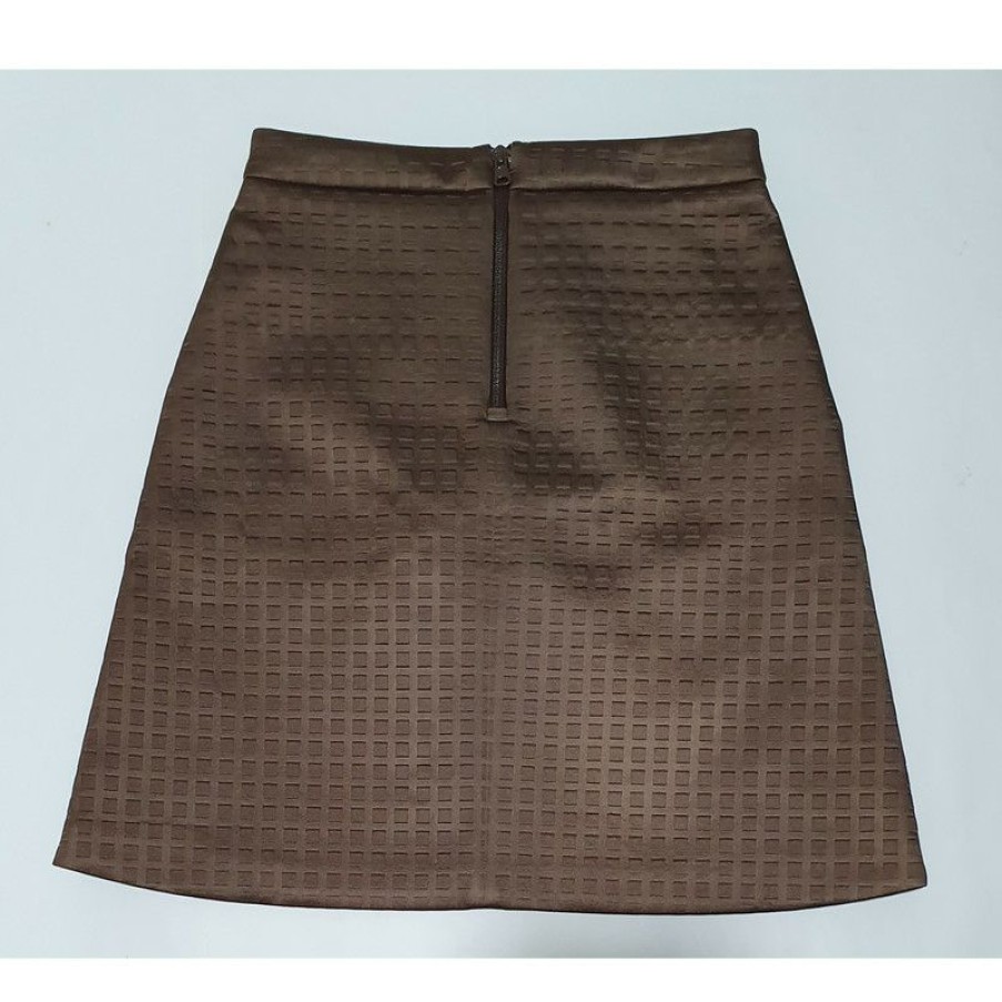 Clothes * | Designers Remix Skirt In (Size Xs) Discount Brown