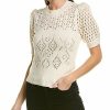 Sweaters * | Bcbgmaxazria New Puff Sleeve Wool-Blend Sweater Women