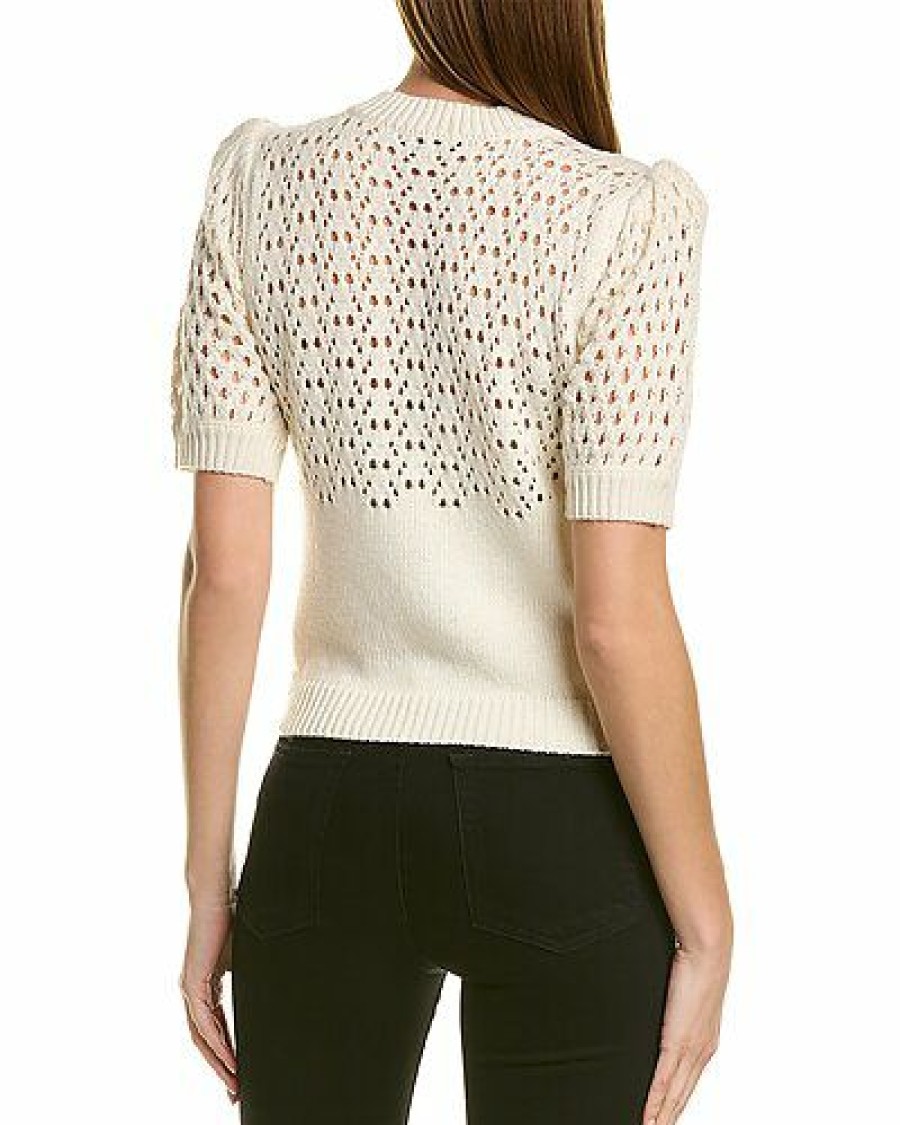 Sweaters * | Bcbgmaxazria New Puff Sleeve Wool-Blend Sweater Women