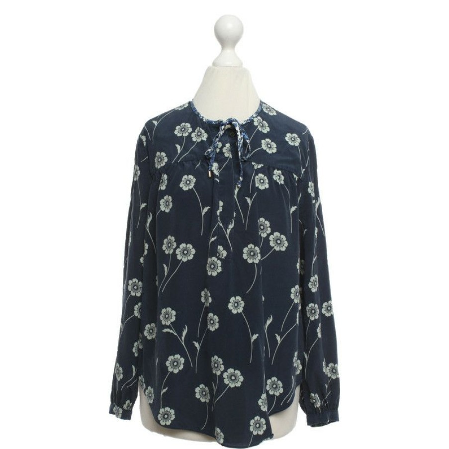 Clothes * | Derek Lam Top Silk(Size Xxs) Cheap Colourful / Patterned