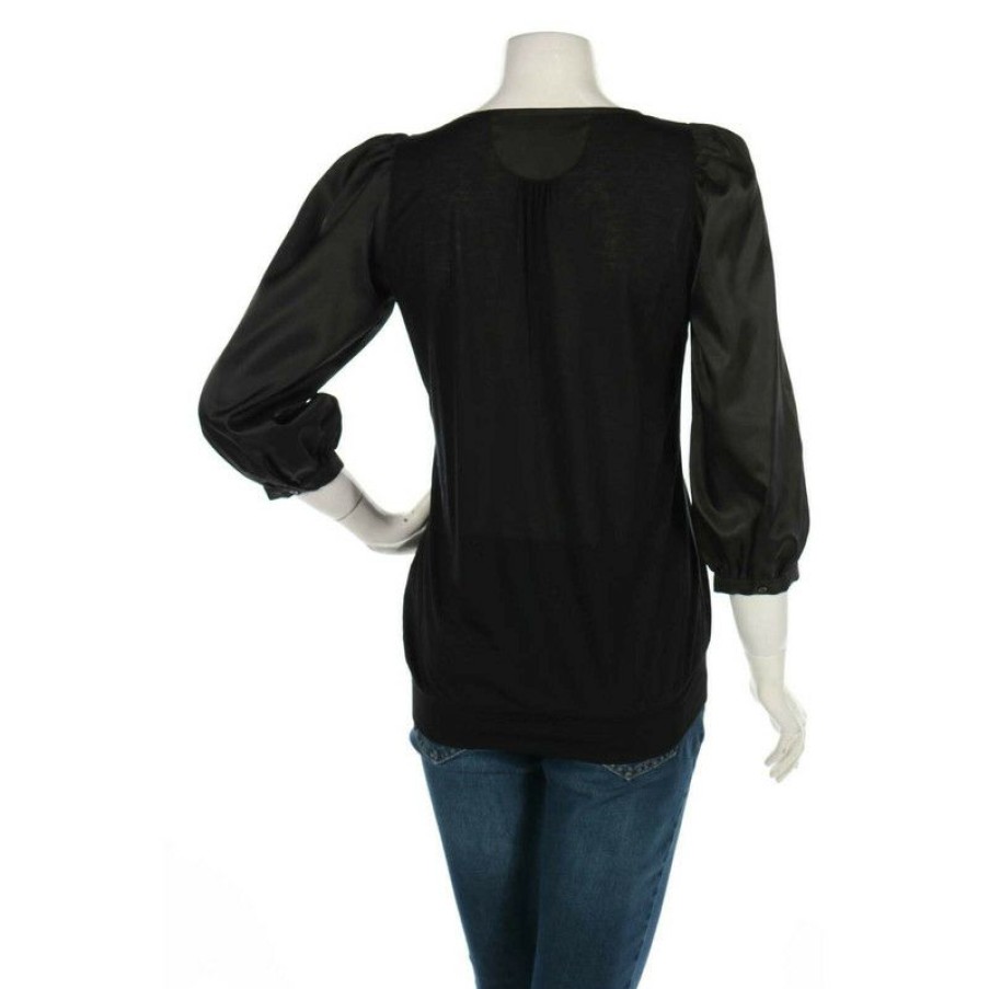 Clothes * | Designers Remix Top In (Size M) Latest Fashion Black