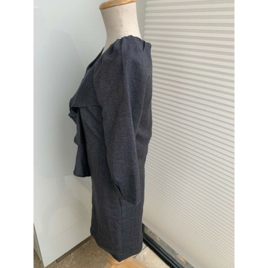 Clothes * | Designers Remix Dress Wool In (Size Xs) Best Price Grey