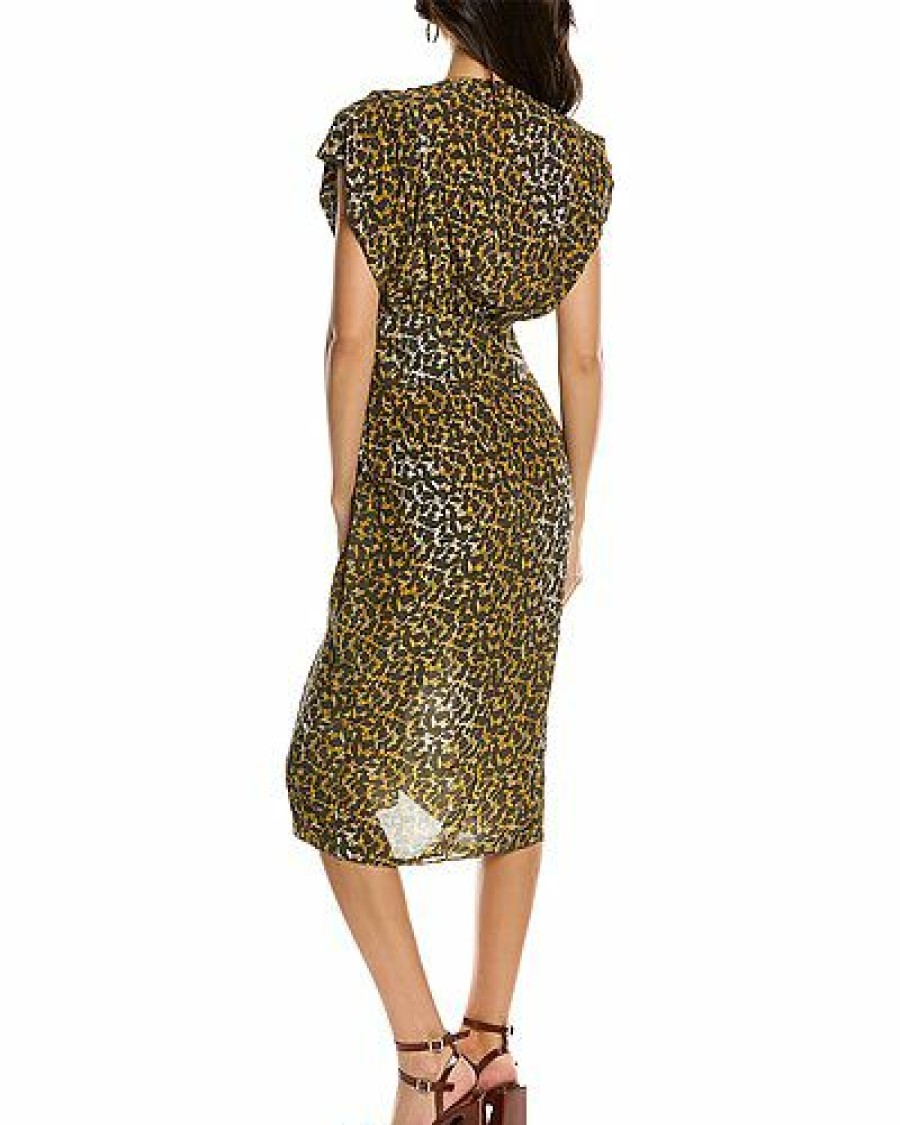 Clothes * | Isabel Marant Special Offers Almeya Midi Dress Women