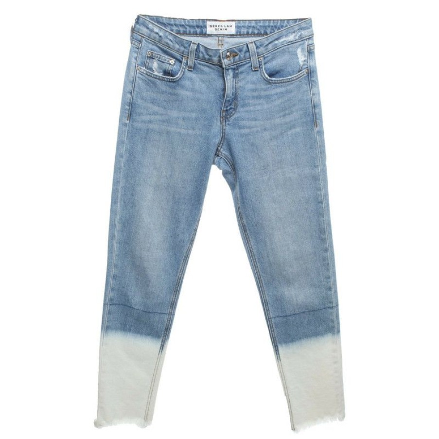 Clothes * | Derek Lam Jeans Cotton In (Size W 25) Sale Online Blue