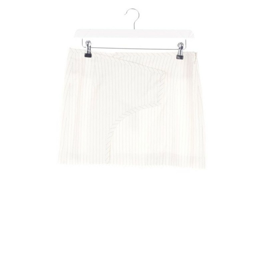 Clothes * | Derek Lam Skirt Wool In (Size M) Exquisite Gifts White