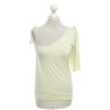 Clothes * | Designers Remix Top Viscose In (Size M) Low Price Yellow