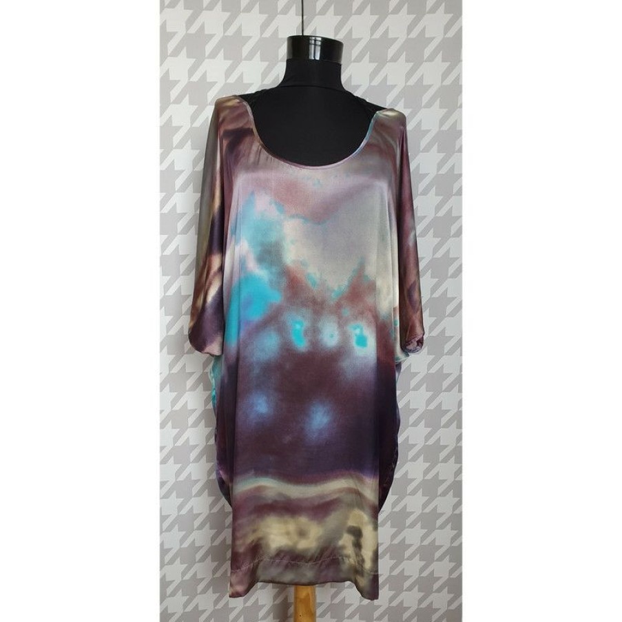 Clothes * | Designers Remix Dress Silk(Size M) Shop Colourful / Patterned