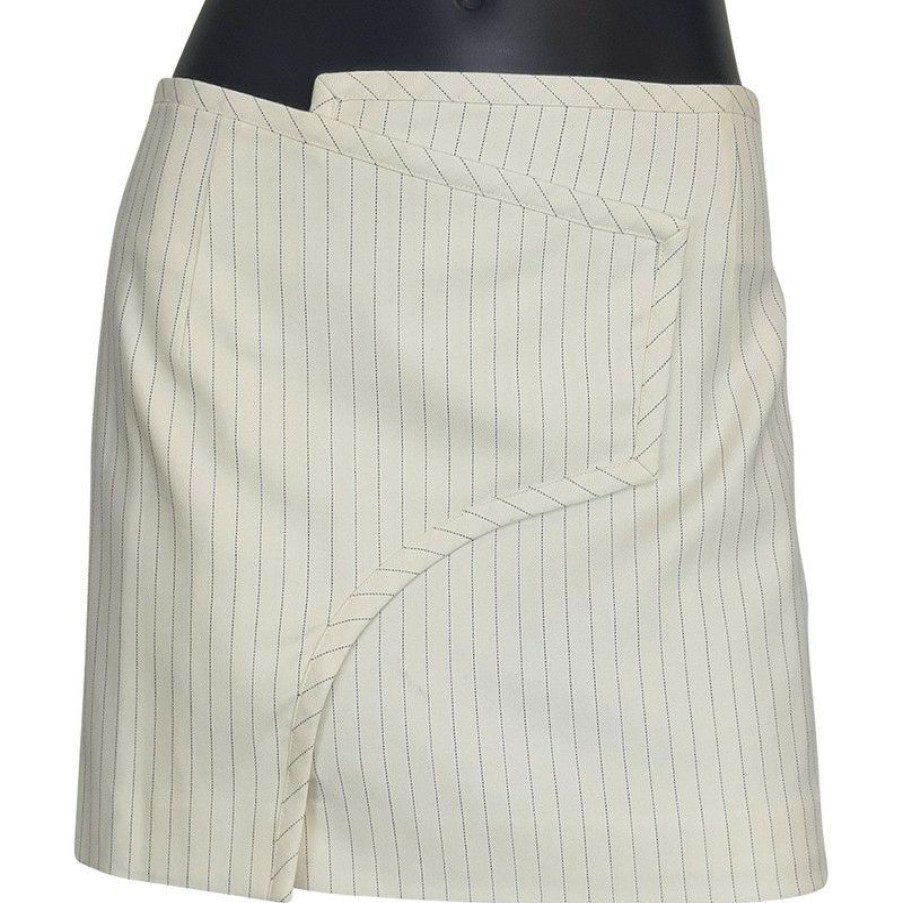 Clothes * | Derek Lam Skirt In (Size S) Low Price White