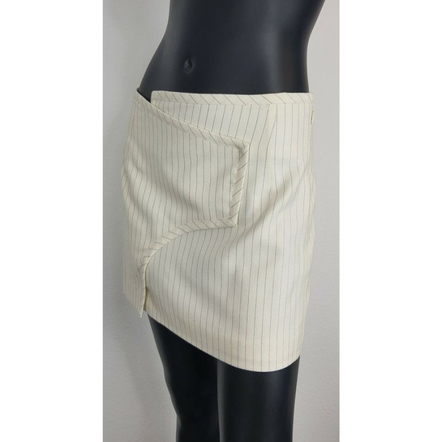 Clothes * | Derek Lam Skirt In (Size S) Low Price White