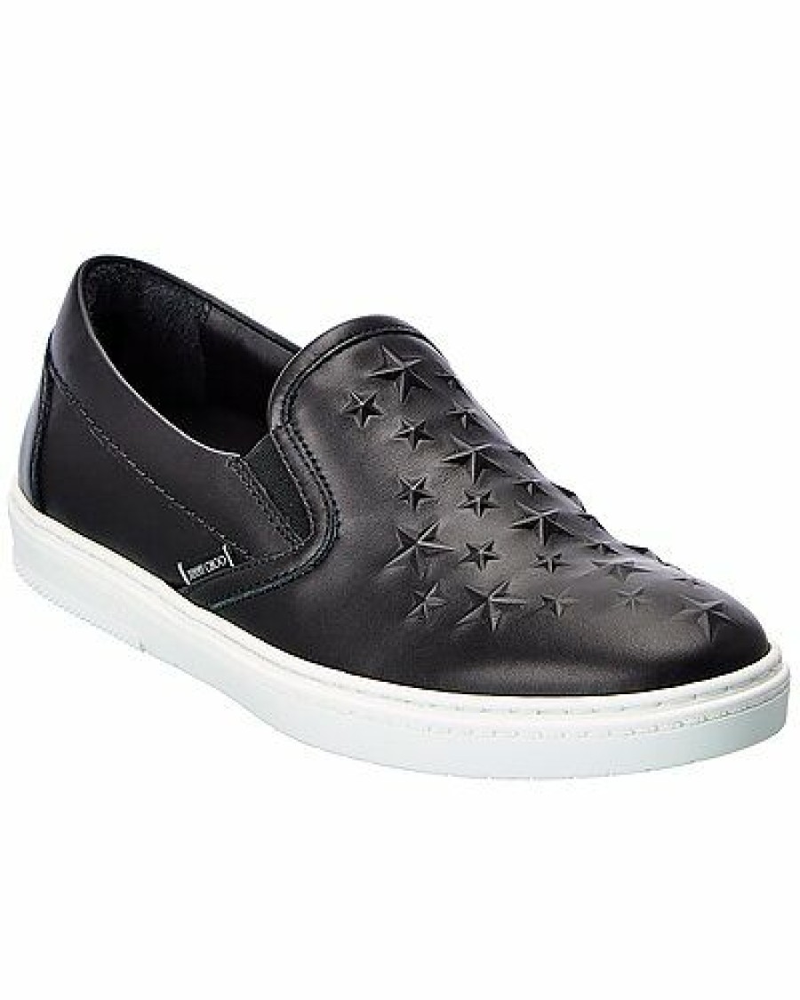 Fashion Sneakers * | Jimmy Choo Wholesale Grove Leather Slip-On Sneaker Men