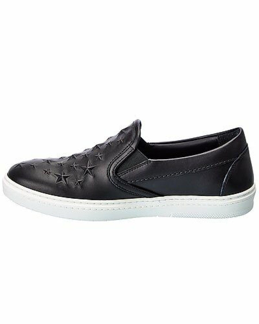 Fashion Sneakers * | Jimmy Choo Wholesale Grove Leather Slip-On Sneaker Men