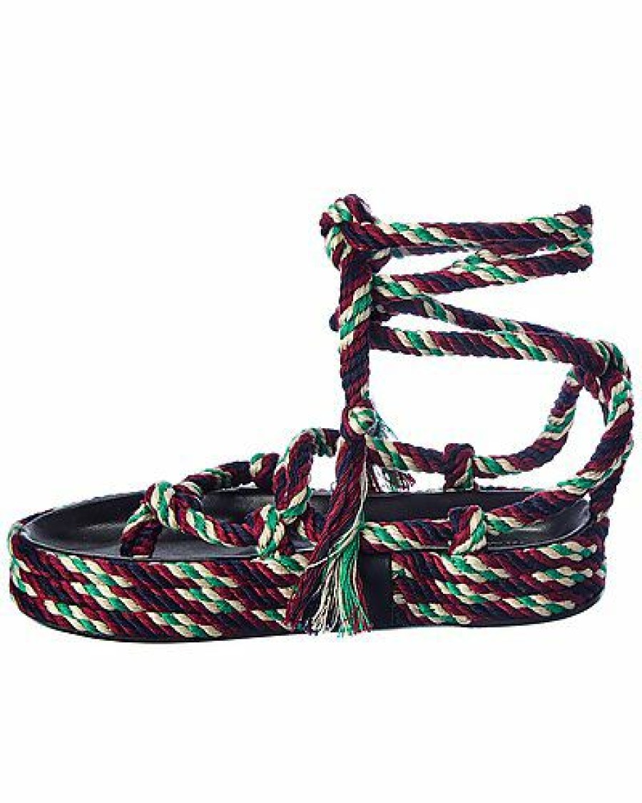 Sandals * | Isabel Marant Cut Price Erol Rope Sandal Women