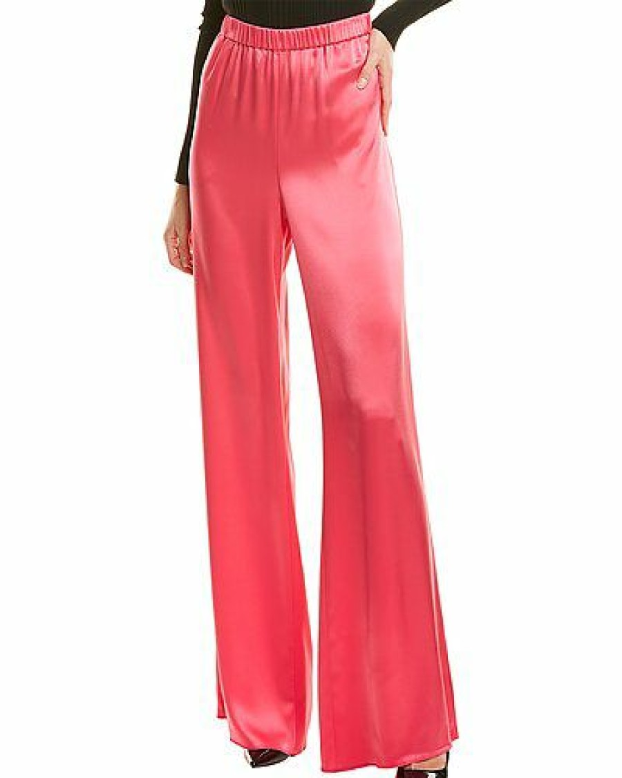 Clothes * | St. John Unique Lightweight Satin Pant Women