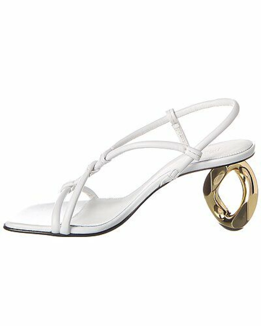 Sandals * | Jw Anderson Online Store Chain Leather Sandal Women