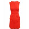 Clothes * | Derek Lam Dress Cotton In (Size Xxs) Original Orange