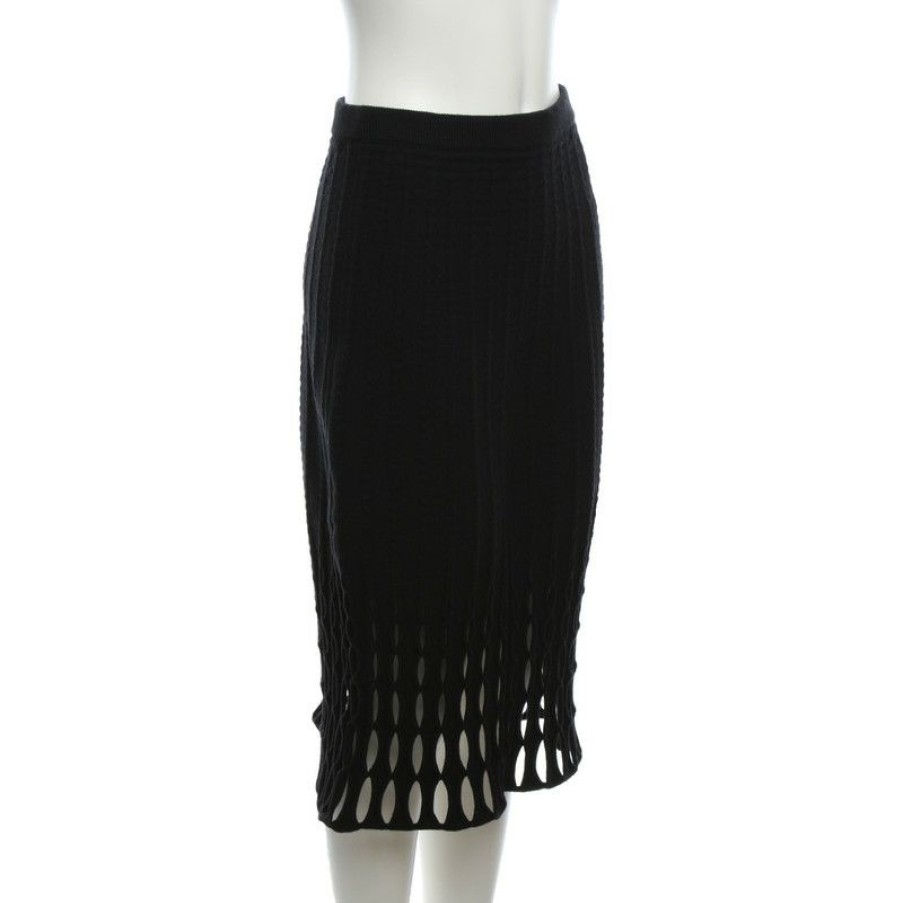 Clothes * | Derek Lam Skirt In (Size S) Online Sales Black