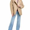 Outerwear * | Isabel Marant Online Etoile Adagio Suede & Shearling Coat Women