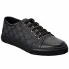 Fashion Sneakers * | Gucci Special Offers Gg Canvas & Leather Sneaker Men