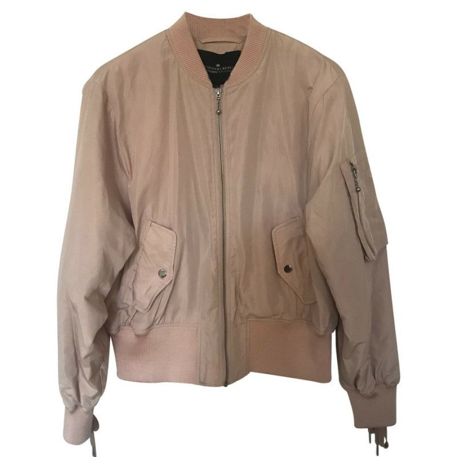 Clothes * | Designers Remix Jacket/Coat In (Size M) Cheap Online Pink