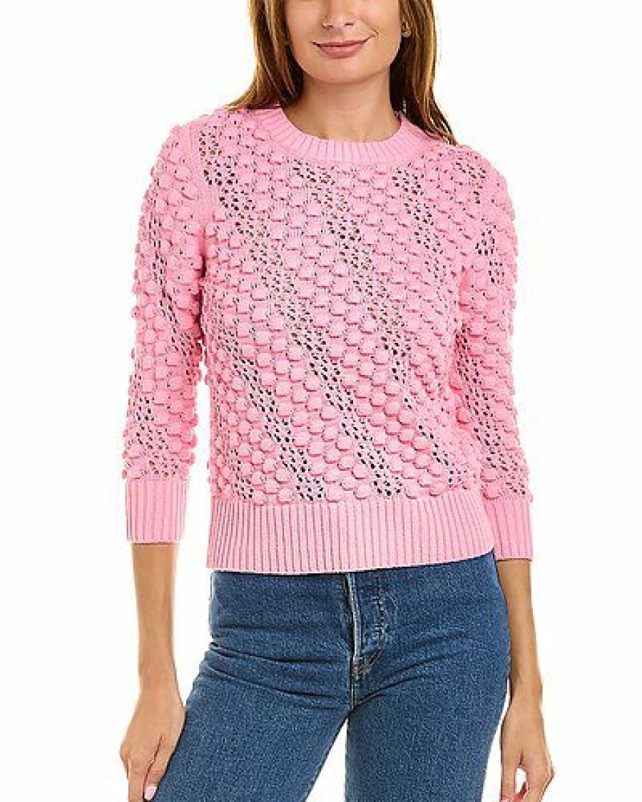 Sweaters * | Forte Cashmere Special Offers Bubble Sweater Women