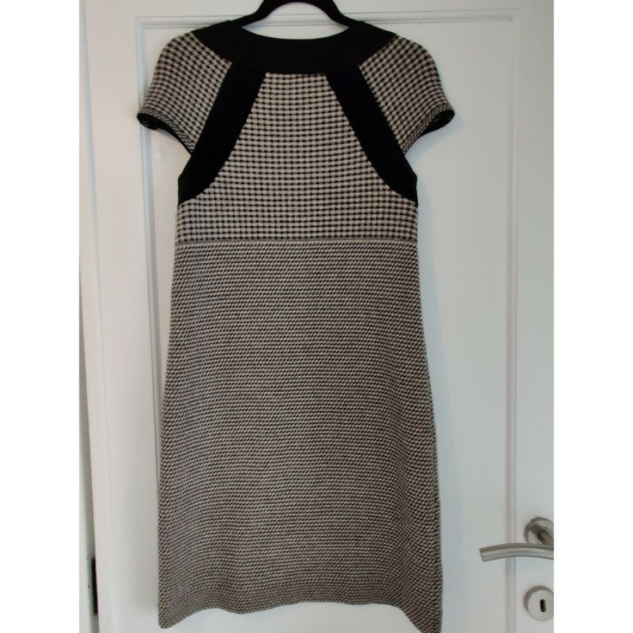 Clothes * | D. Exterior Dress Wool In (Size S) Best Choice Beige