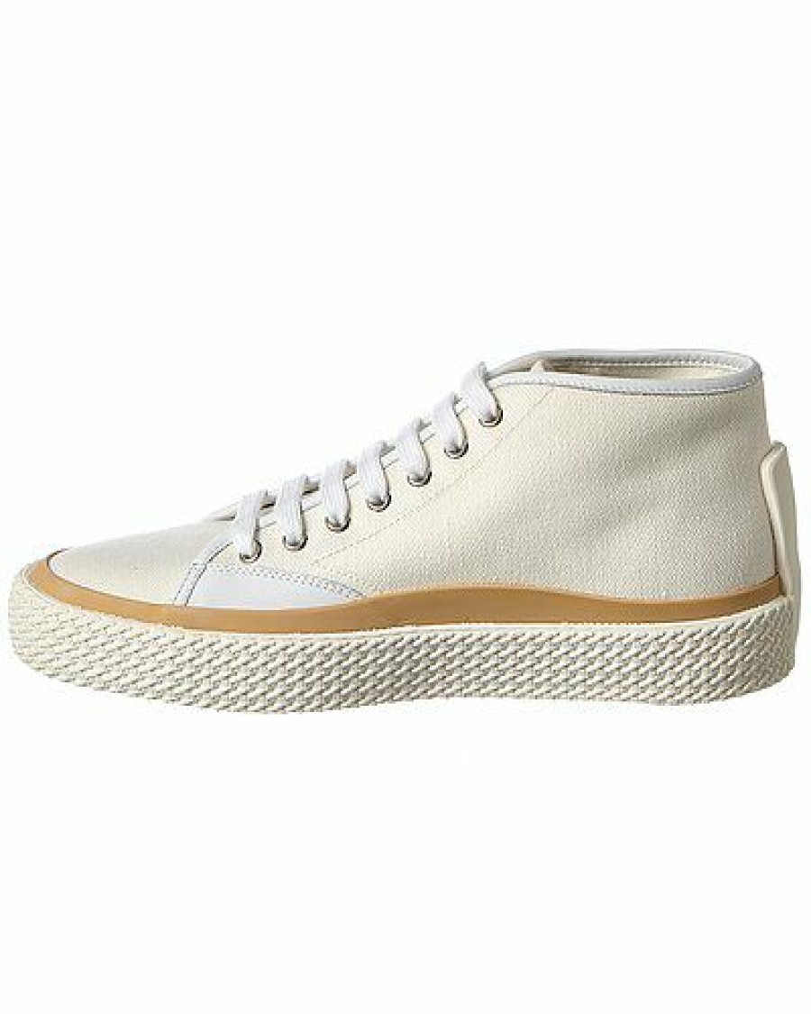 Fashion Sneakers * | Salvatore Ferragamo Fashion Uez Canvas Sneaker Men