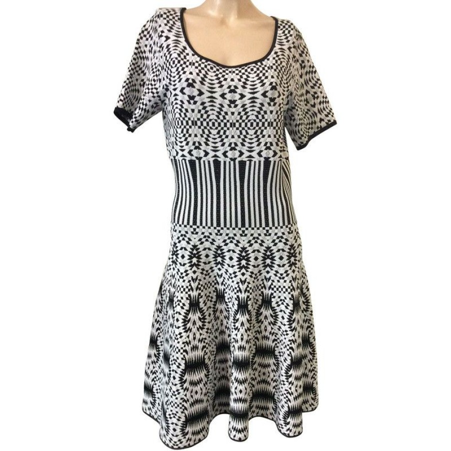 Clothes * | D. Exterior Dress(Size L) Quality Guarantee Black / White