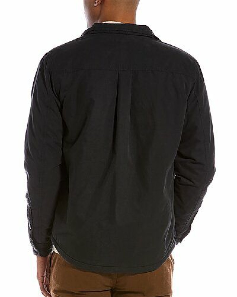 Outerwear * | Onia Unique Sherpa-Lined Cotton Shacket Men