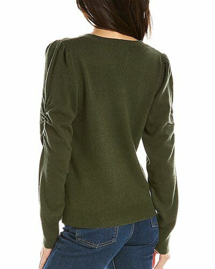 Sweaters * | Lea & Viola Online Puff Wool & Cashmere-Blend Sweater Women